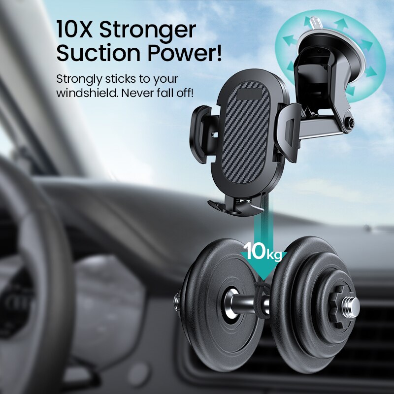 GETIHU Gravity Sucker Car Phone Holder Mount Stand GPS Telefon Mobile Cell Support For iPhone 13 12 Samsung Xiaomi 11 Huawei LG