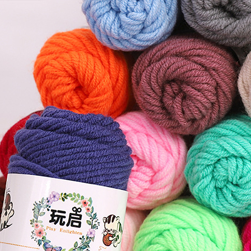10g Baby Milk Cotton Knitting Yarn Threads Knit Wool Yarns For Crochet Cotton Yarn For Sweater Blanket Hat Doll Amigurumi
