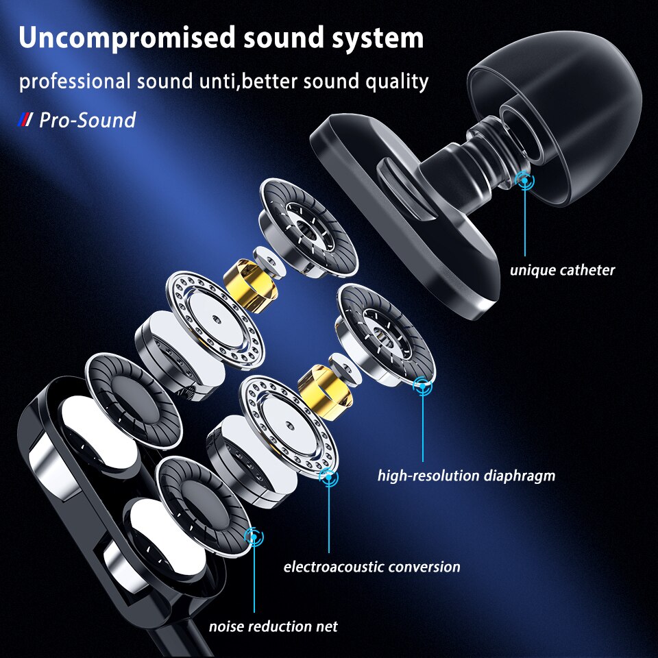 Dual Driver Trasduttore Auricolare Metallico Quattro Core Dinamico HIFI Auricolare Super Linea di Base di Controllo Con Il Mic Altoparlante Cuffie per Huawei Xiaomi