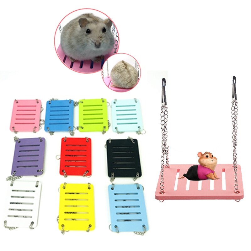 hamster svinge baby hamster hus gullbjørn hamster leketøy hamster bur kjæledyr tilbehør hengende seng hamster hengekødu rekvisitter kjæledyr leketøy