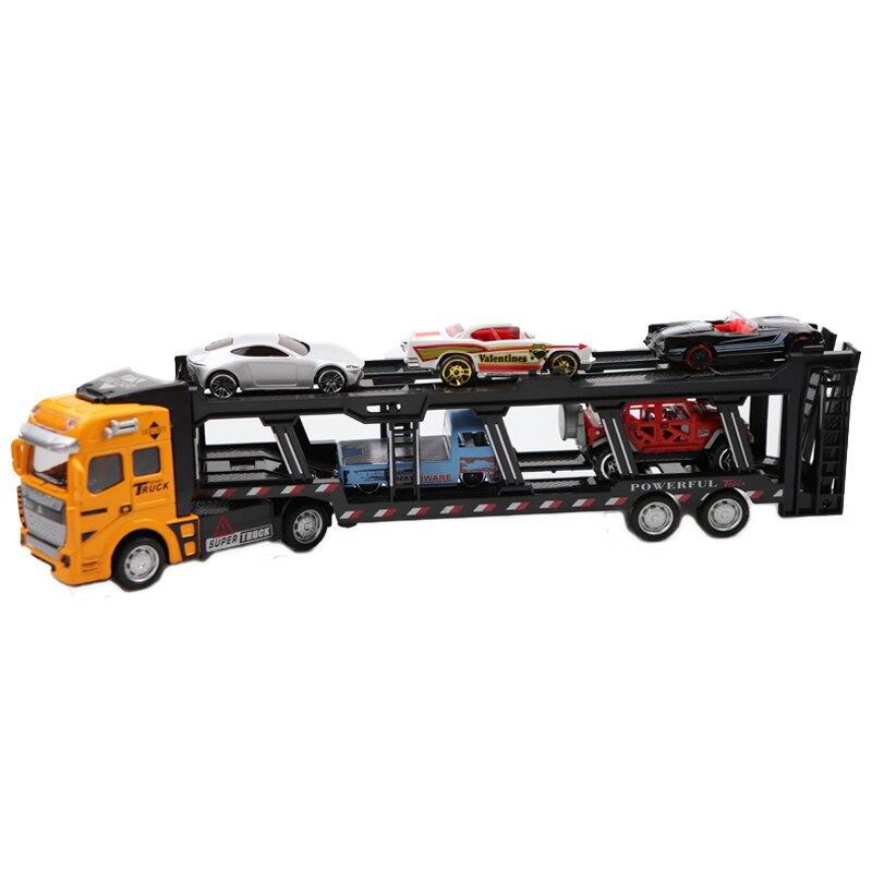 16 arten 1:48 Pull Zurück Legierung Super Lkw Mit Heißer Autos Fahrzeug Simulation Transporter Modell Auto Spielzeug Für Kinder: 11