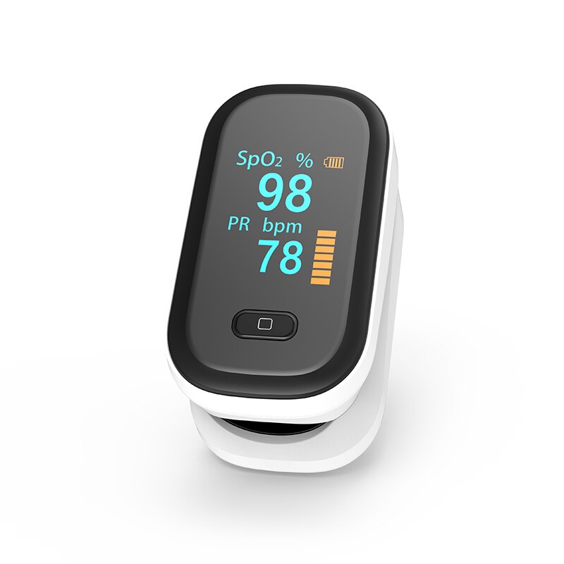 Spo 2 pr bærbart finger puls oximeter oled digital puls oxymeter oximetro de dedo blod iltmætning måler saturometro: 844- sorte