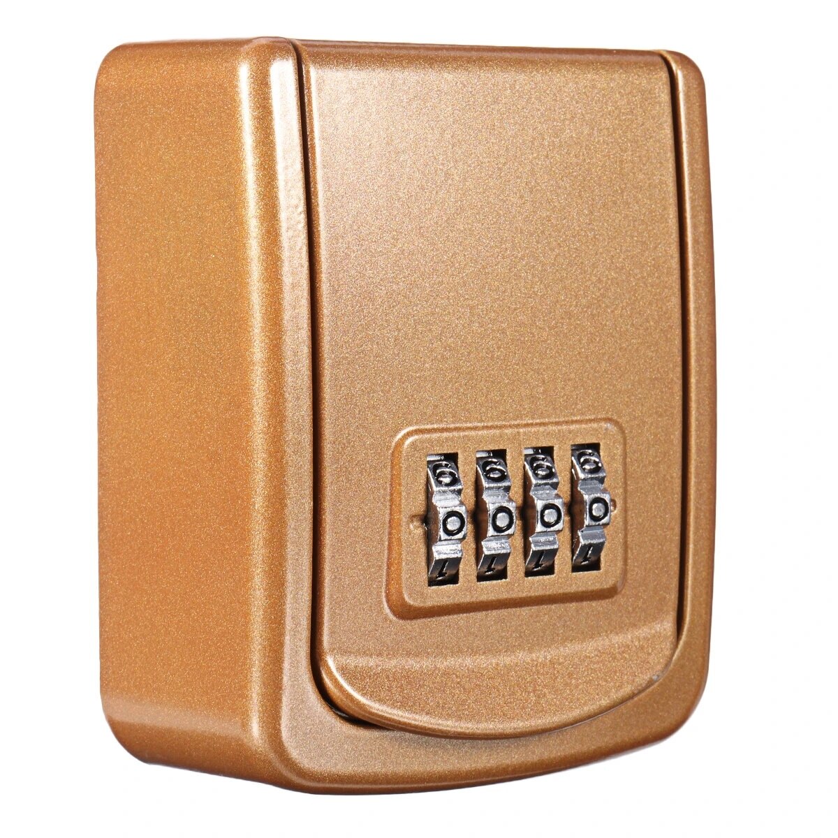 4 Digit Combination Durable Key Storage Box Wall Mounted Safety Key Box Large Storage Capacity Safety Lock Box