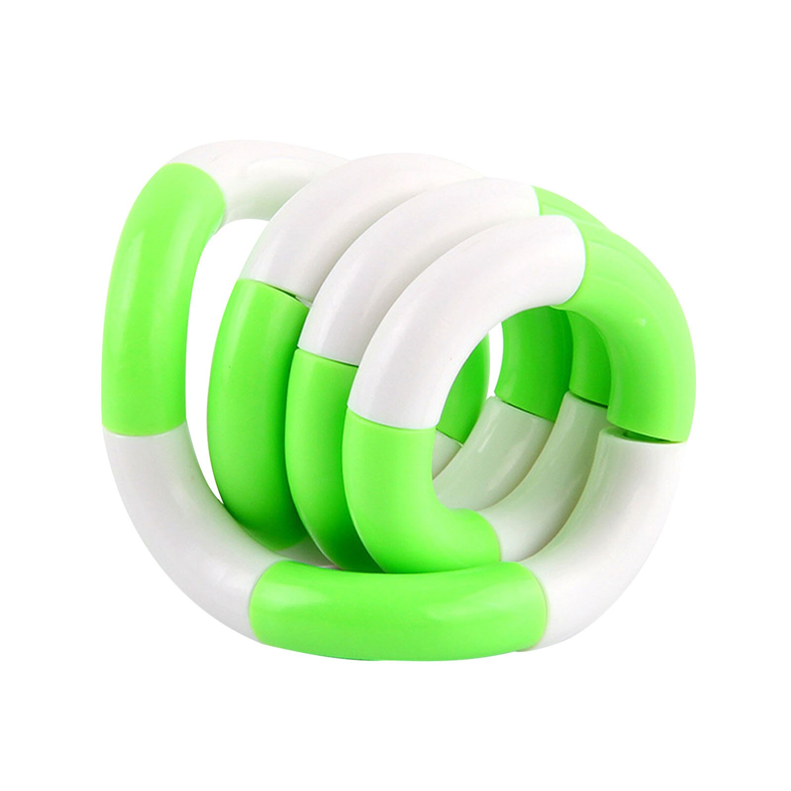 Anello ritorto magico Fidget trucco corda groviglio Fidget giocattoli creativo fai da te avvolgimento tempo libero educazione antistress Kid AdultToy: Green