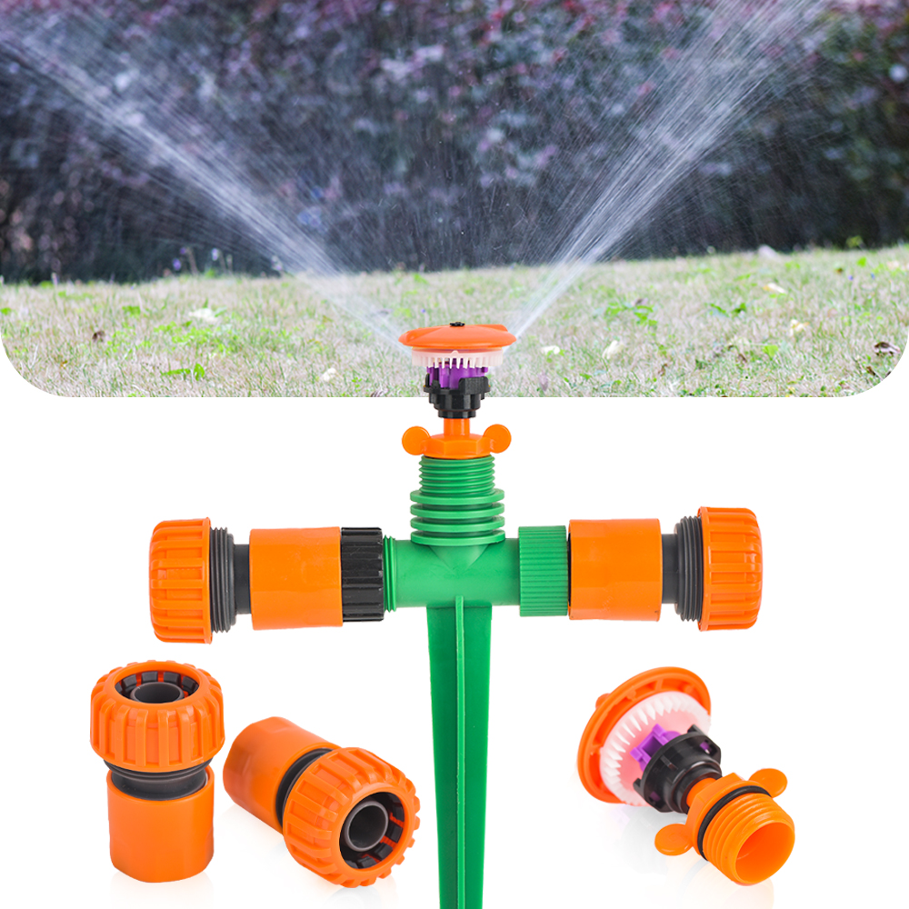 360 Graden Roterende Straalsproeiers Sproeiers 1/2 "Mannelijke Draad Tuin Landbouw Irrigatie Sprinklers Voor Besproeiing & Irrigatie