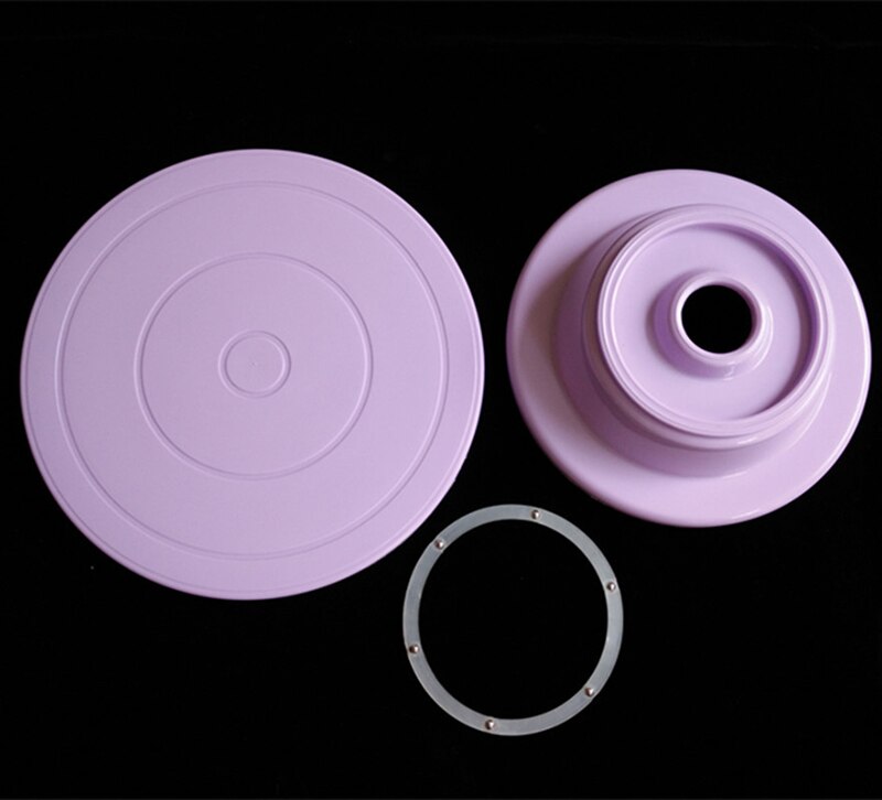 28Cm Plastic Taart Plaat Draaitafel Roterende Anti-Slip Ronde Cake Stand Taart Decoreren Draaitafel Keuken Diy Pan bakken Tool