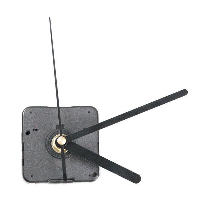 Horloge à faire soi-même mécanisme classique suspendu noir Quartz montre mouvement mécanisme pièces de réparation outils de remplacement horloge murale Essenti V0H3: Black