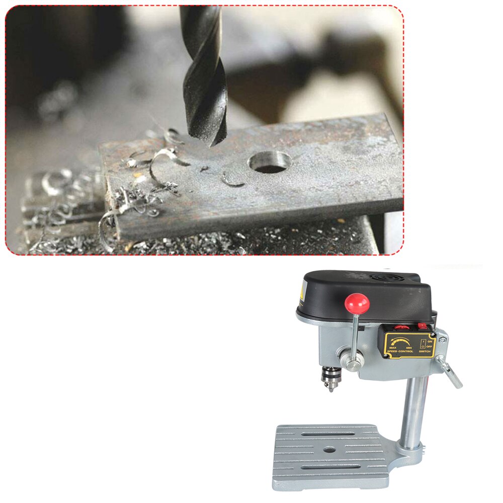 340W 220V 0.6mm - 6.5mm High-accuracy Mini Rotary Drill Press Bench Tools