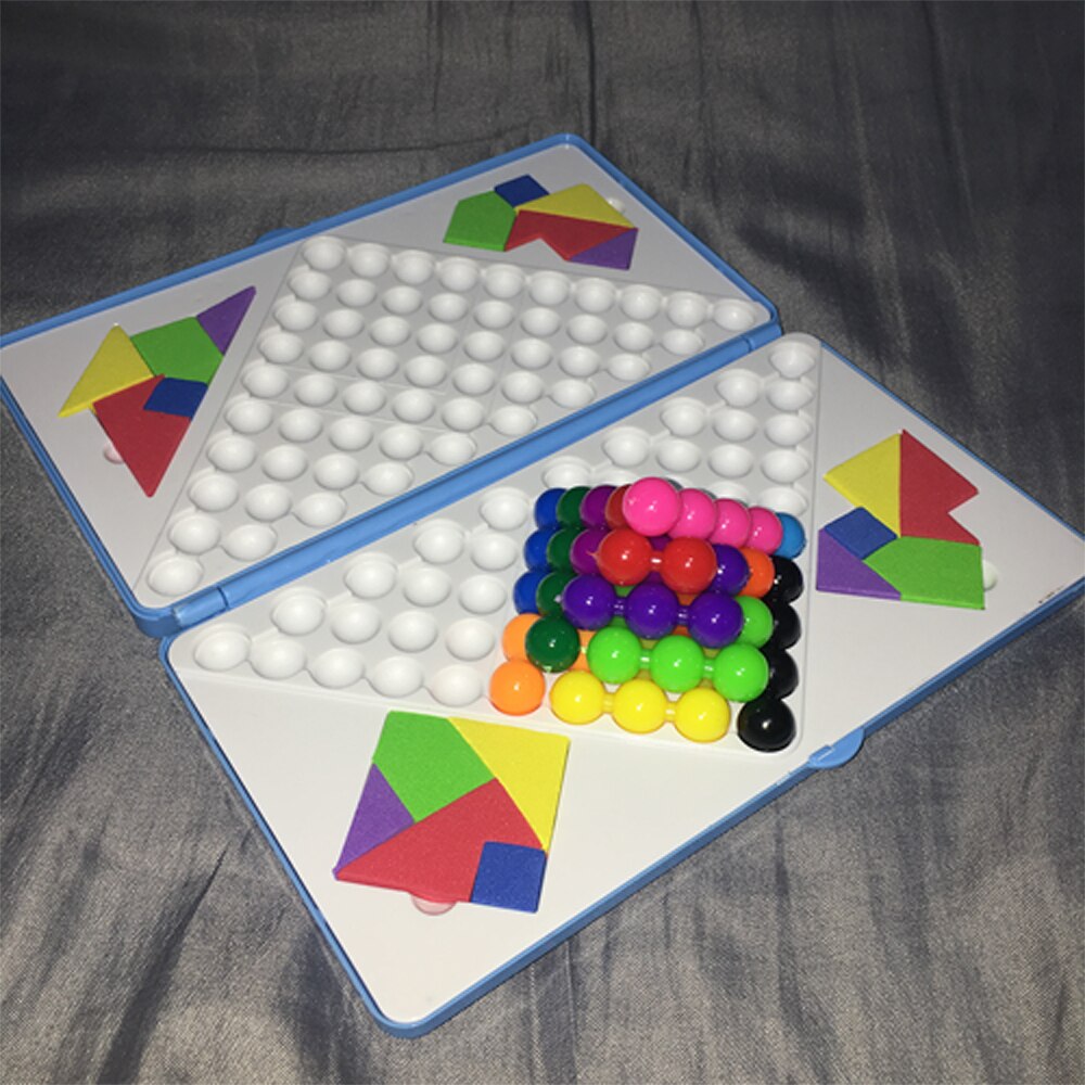 3D Classic Puzzle Jigsaw Tangram Pyramid Plate Cha... – Grandado