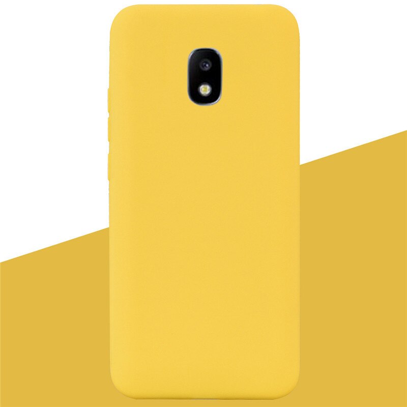 Silicone Case For Samsung Galaxy J5 Case J530 J530F Soft TPU Silicon Case For Coque Samsung J5 SM-J530F/ds Cover Coque: 6 Yellow