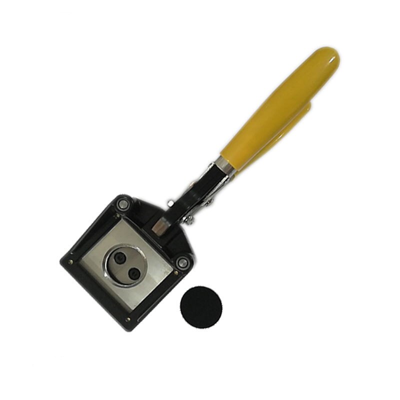 Hand Held Manual Round 25mm 1&quot; (Actual Cutting Size 35MM) Paper Graphic Punch Die Cutter for Pro Button Maker