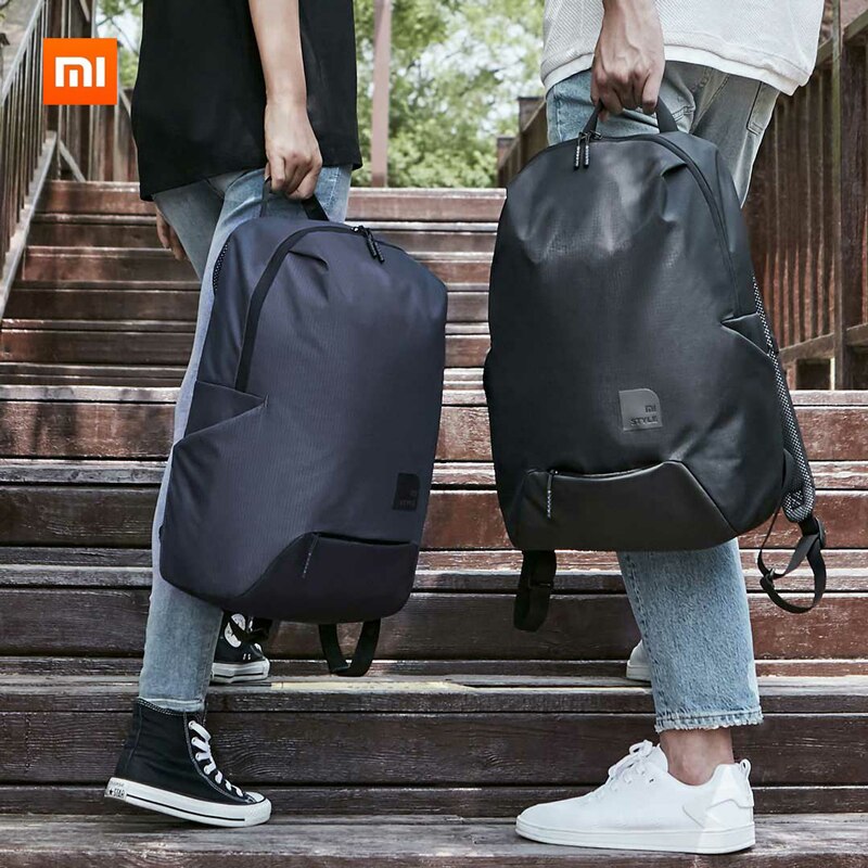 Originale xiaomi sport casuali zaino 23L tecnologia intelligente di livello del materiale di decompressione 4 sacchetto impermeabile del computer portatile borsa studente borsa