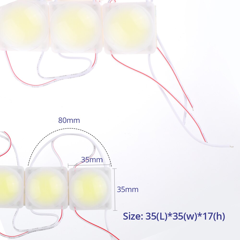 DC12V Superbright LED Injection COB Module Waterproof LED Backlight Advertisement Channel Letter Module 20PCS/Lot