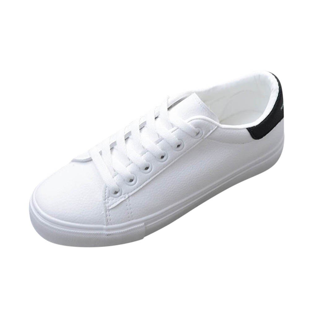 Frauen Sport Ruuning Schuhe frau Freizeit Komfortable Sneaker Atmungsaktive Lace Up Casual Weiße Schuhe Für Frauen # z: A / 7.5