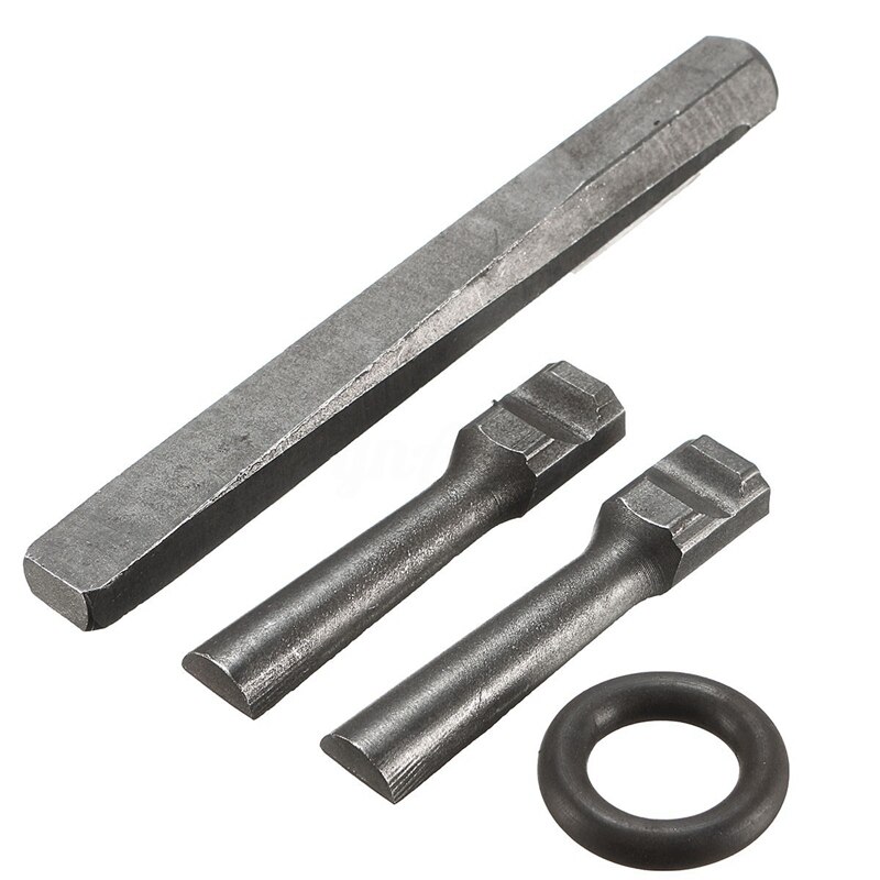 Detaljhandel 7 sett steinsplitter 5/8 tommers metallplugger kiler og fjær shims betong stein splitter håndverktøy