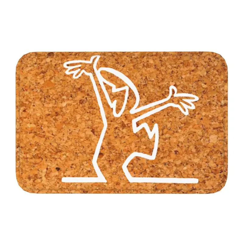 La Linea Golf Fuß matt Anti-Rutsch-Schlecht Küchen matt Wohnzimmer Boden tür Eingang Teppich Teppich: Lila