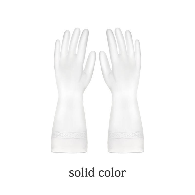 1 Pair Waterproof Household Cleaning Tools Cleaning Glove Kitchen Silicone Dish Washing Gloves Portable Garden Cleaning Gloves