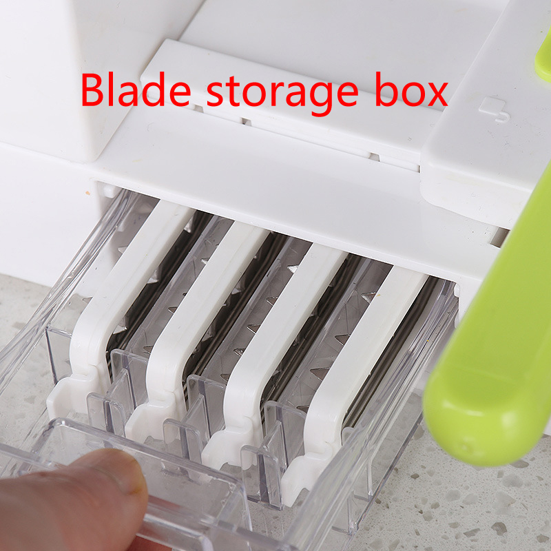 Spiralizer Vegetable Slicer With 4 Rotating Blades Cutter Pasta Spaghetti Zucchini Noodles Maker Kitchen Vegetable Tools