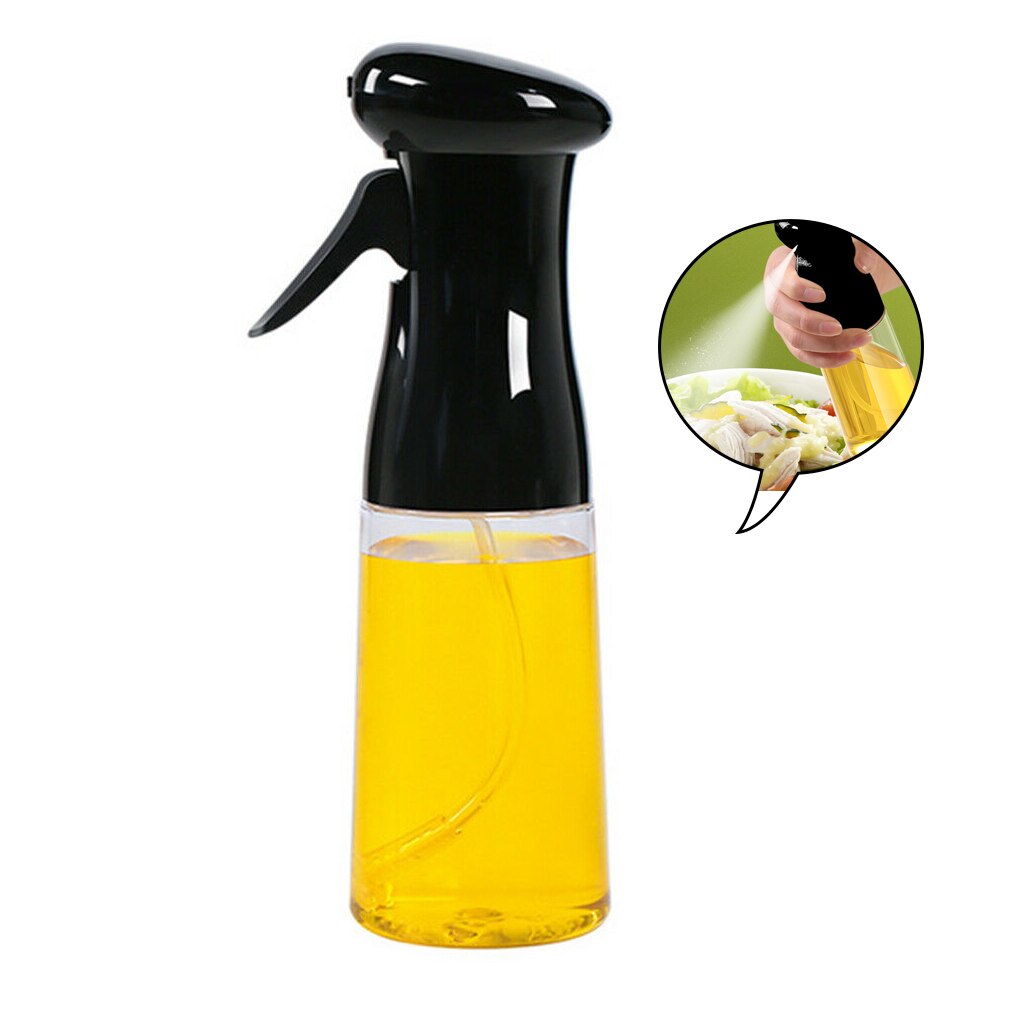 Olie Spray Fles Koken Bakken Azijn Mist Spuit Barbecue Spray Fles Voor Keuken Koken Bbq Grillen Roosteren Keuken: Light Grey