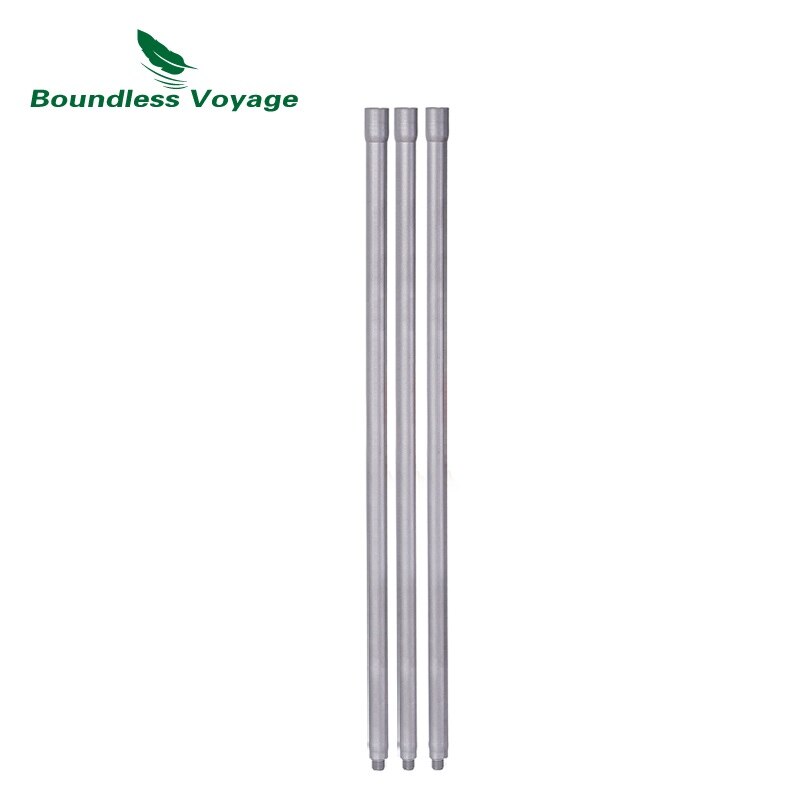 Boundless Voyage Titanium Adjustable Tripod No,1-2 Section Hanging Chain Camping Campfire Pot Kettle Cup Holder Accessorries: NO.2 section