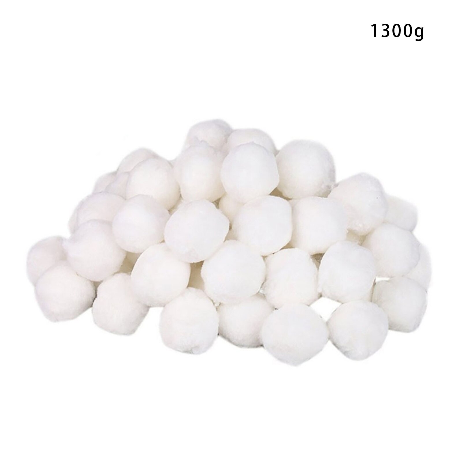 Bolas de filtro de piscina forte adsorção prática fibra filtro meios reutilizáveis para piscina aquário tanque de peixes ferramentas de limpeza: 2.9lbs