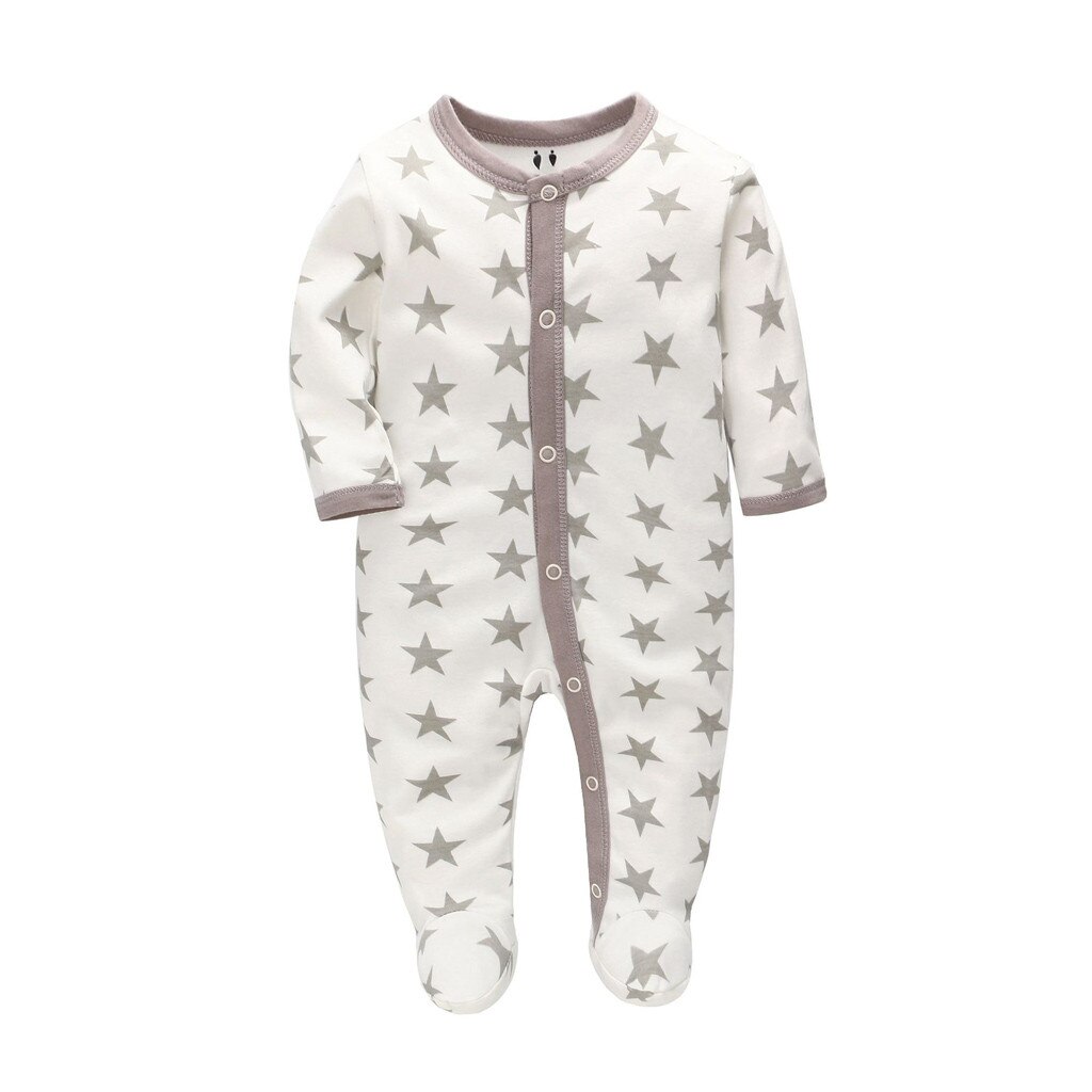 Pasgeboren Baby Jumpsuit Kleding Baby Meisjes Jongens Met Lange Mouwen Cartoon Dier Romper Jumpsuit Outfits Playsuit Winter Leuke #903: GY / 3M