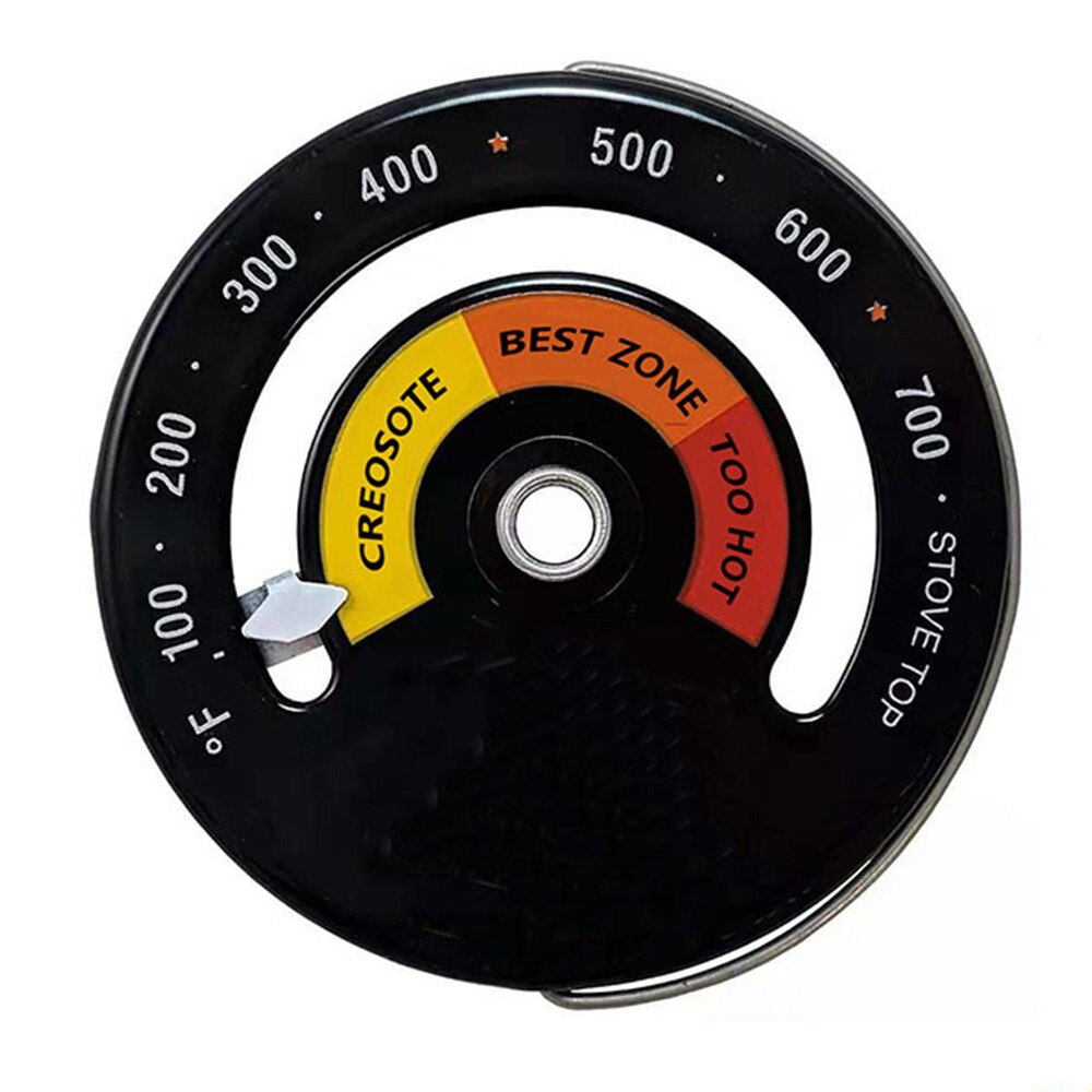 1 x spis termometer 63 x 9mm/2.48 x 0.35in spis rökgas temperaturmätare för vedbrännare vedbrännare bbq