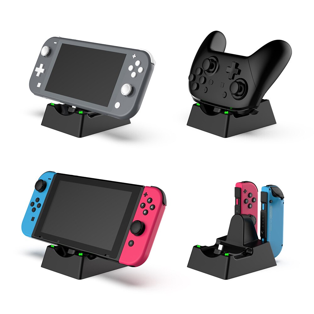 Universal Base Holder Switch Lite/OLED Charging Stand for Nintendo Switch Lite OLED Joycon/Switch Pro Controller Charger