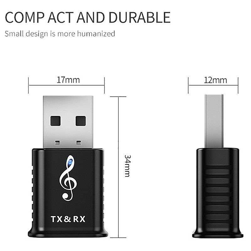 5.0 nadajnik Bluetooth odbiornik mini 3.5Mm Aux stereofoniczny bezprzewodowy adapter Bluetooth robić samochodu muzyka nadajnik Bluetooth robić telewizora