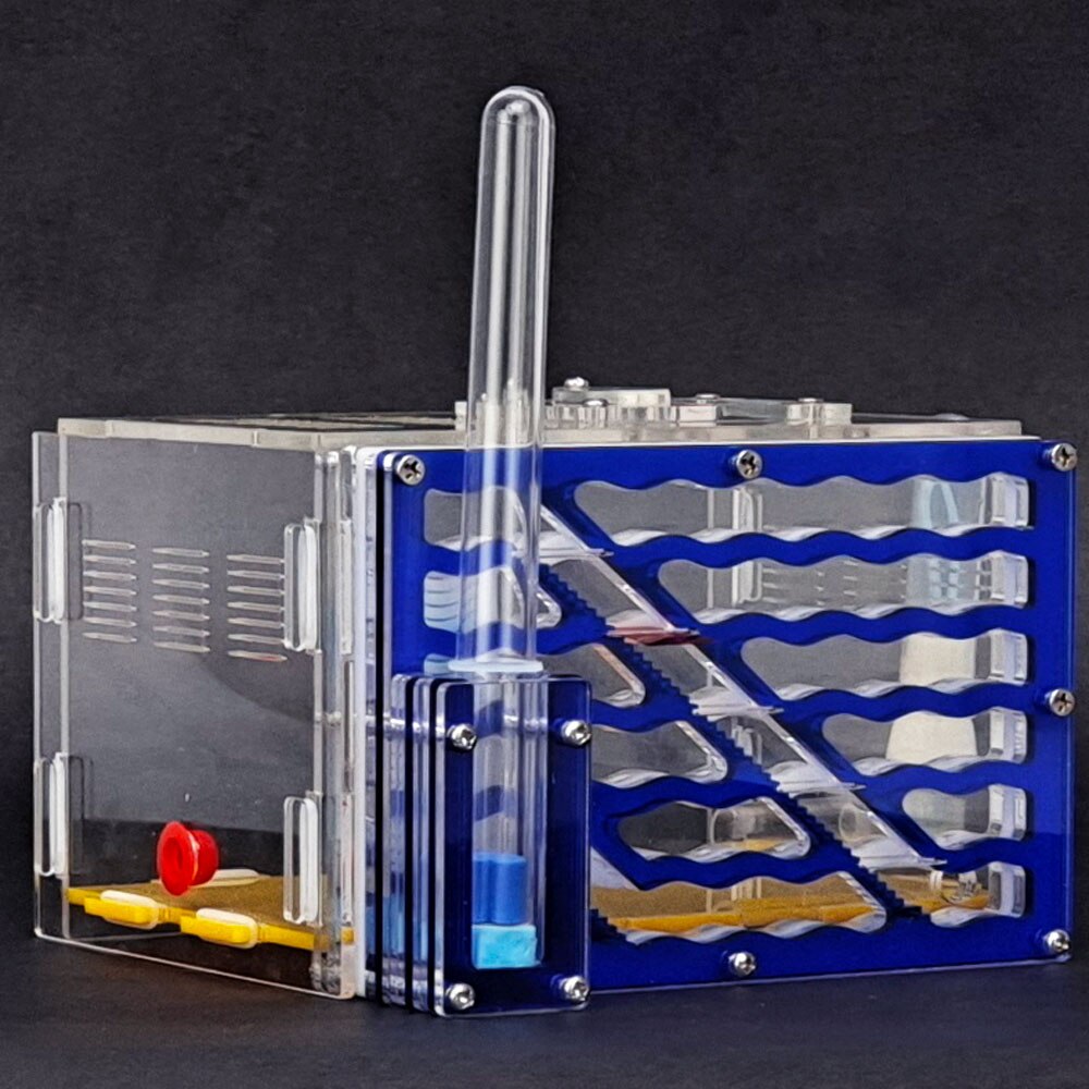 KKMOON CG1233 DIY Ant House 5-layer Acryl Ants Farm with Moisture Feeding Area Birthday Ant House