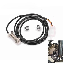 2x Magneten Kilometerteller Sensor Kabel Digitale Voor Motorfiets Snelheidsmeter Toerenteller 1.5M Kabel
