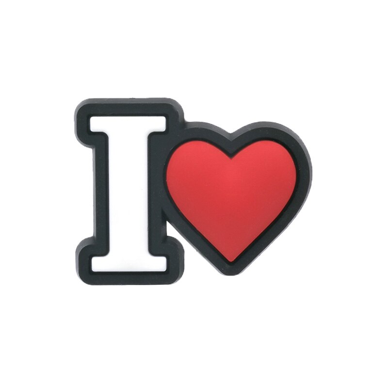 1 stuk ijs casual pvc bedel schoenbedels schoendecoratie accessoires voor klompen schoenen promotioneel: Hybride 422-16