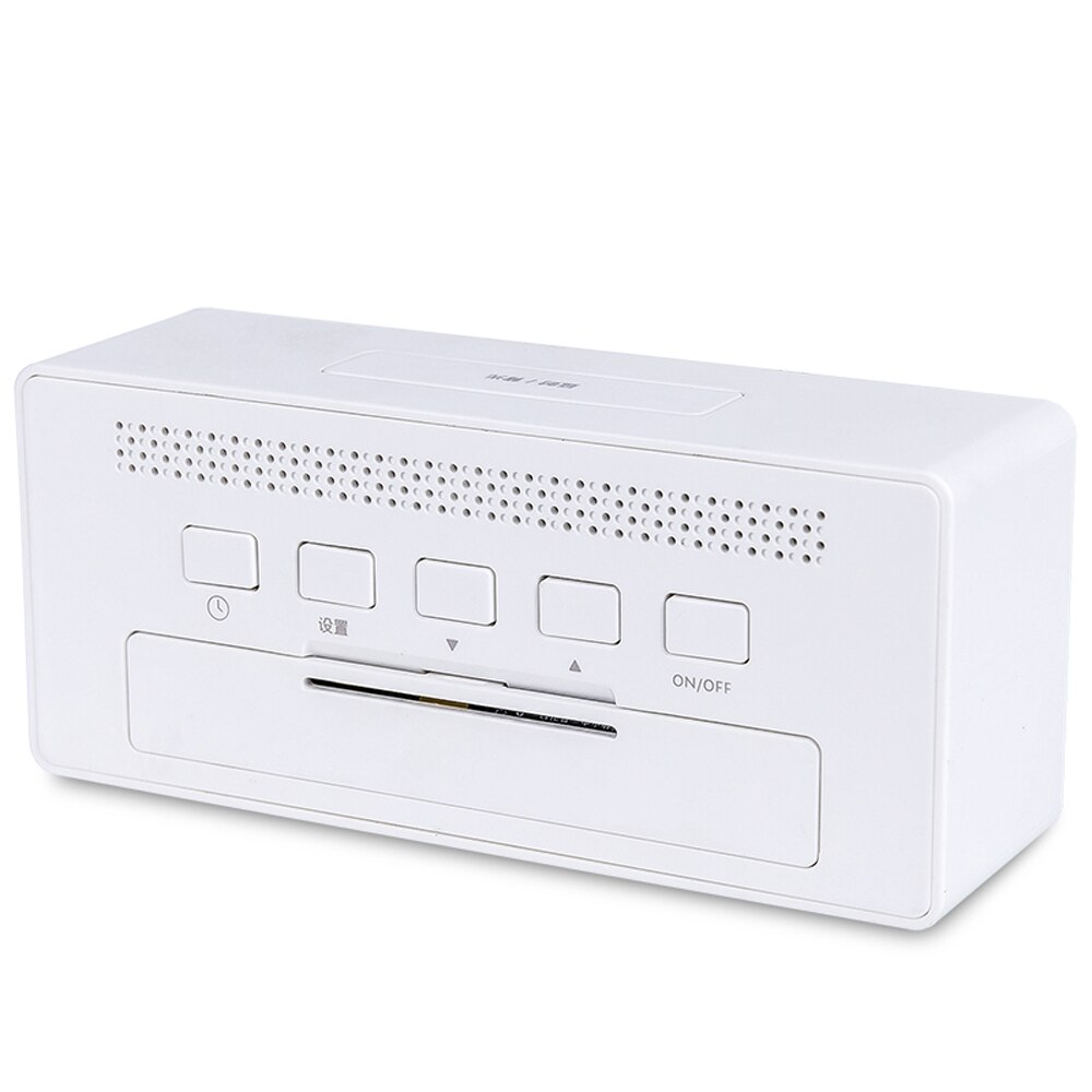 Deli newsey NS 881 electronic alarm clock student intelligent alarm clock multifunctional temperature and humidity meter