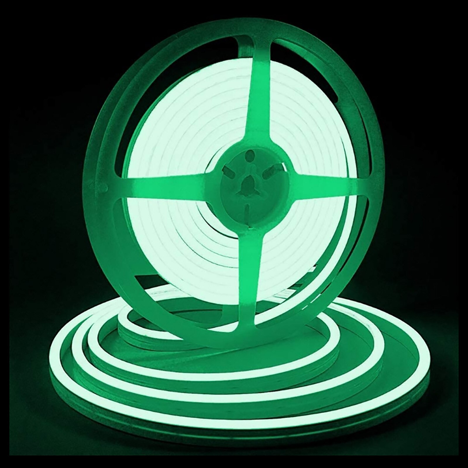 40# LED Bright 12V 5M Strip Waterproof Light Cool Light Strip warm white red green blue 3000K 6500K bright led tape super bright: Green