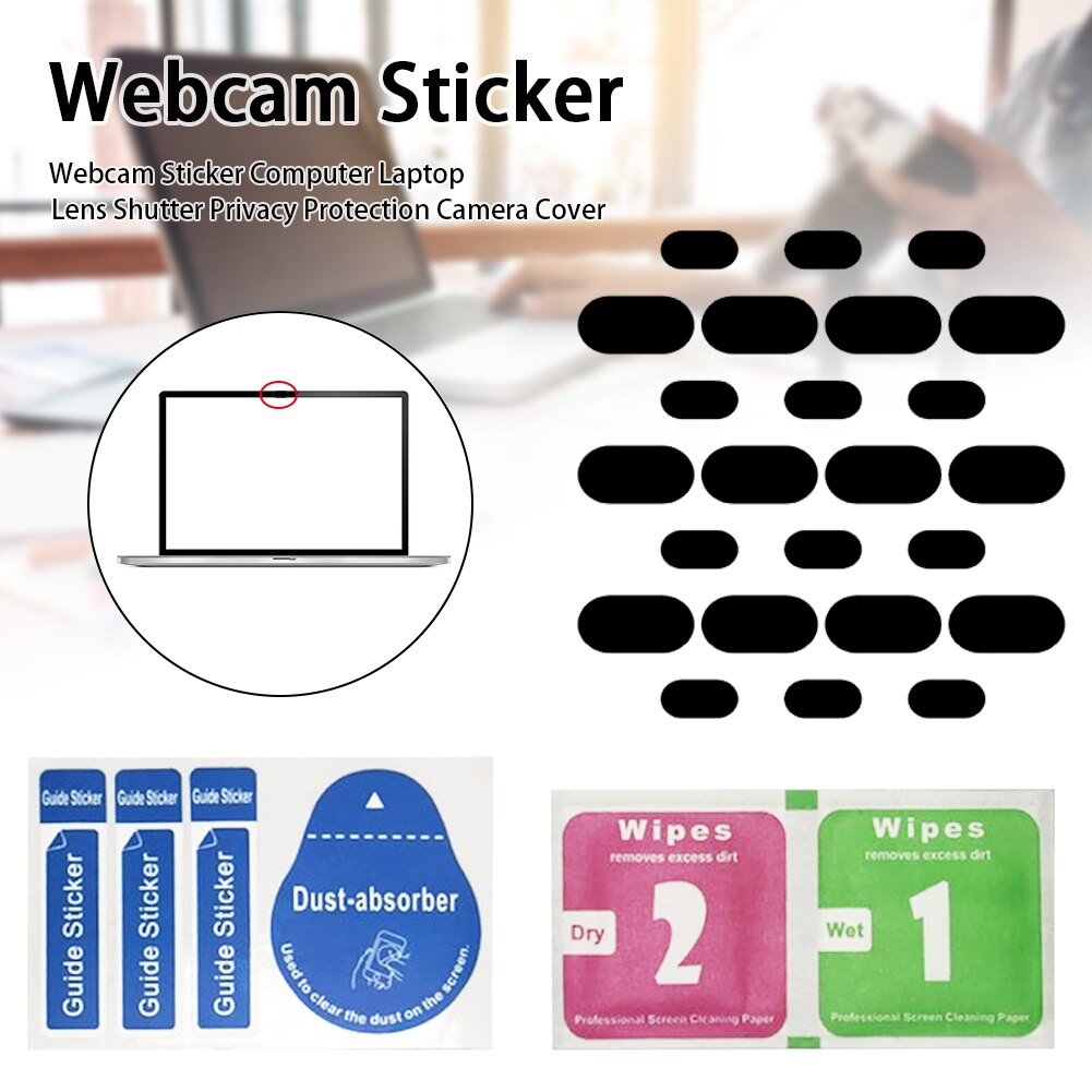 Ultra Thin Laptop Lens Shutter Washable Camera Cover Computer Webcam Sticker Reusable Privacy Protection Tablet Mobile Phone