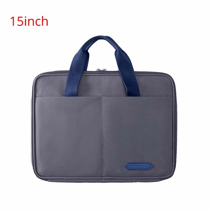 Women Laptop Briefcase Computer Bag Business Document Organizer Ipad Tote Ladies Handbag Messenger Document Bag: A-grey15