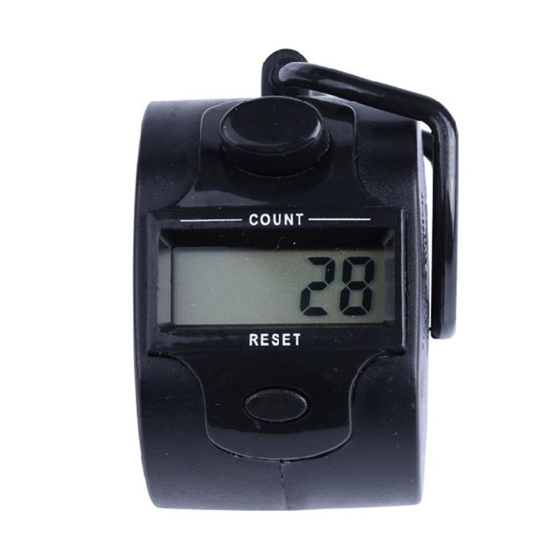 Digital Hand Held Tally Clicker Counter 5 Digit Number Clicker Manual Press Counter Portable Manual Digital Counter