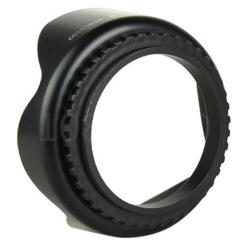 Filtre UV pour appareil photo 3 en 1, 52mm, avec pare-soleil et capuchon d&#39;objectif, pour Panasonic Lumix FZ330, FZ300, FZ200, FZ150, FZ100, FZ60, FZ62, FZ48, FZ47, FZ40