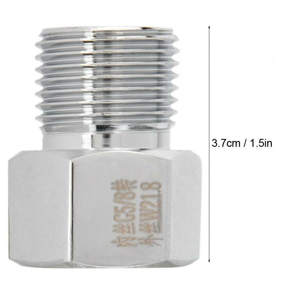 CO2 Regulator Adapter Cylinder Connector Converter Aquarium Fish Tank Tool Part W21.8 G5/8 M22