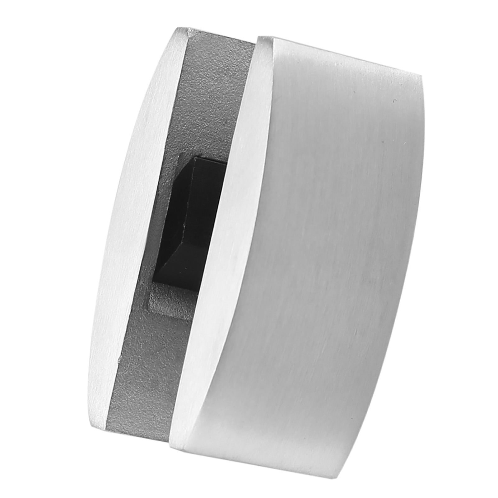 ZK20 Vervanging van roestvrijstalen vloerbodemgeleider voor frameloze glazen schuifdeuren