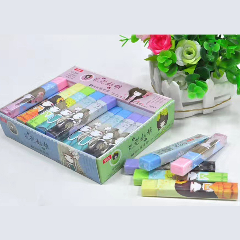 Canetas para escritório e escola criativa, material de papelaria kawaii, desenho, lápis, borrachas, prêmio para crianças, para desenho, presente de estudante, 1 peça