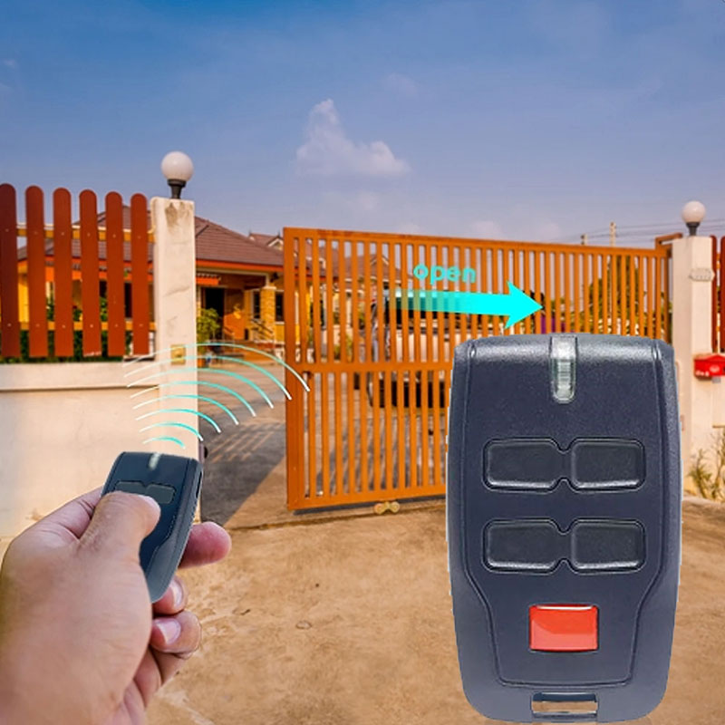 Universal Garage Door Remote Control Receiver 2CH For ERREKA ACM DEA DOORHAN AT-4 MOTORLINE DITEC 433mhz Fixed Rolling Code: PURPLE