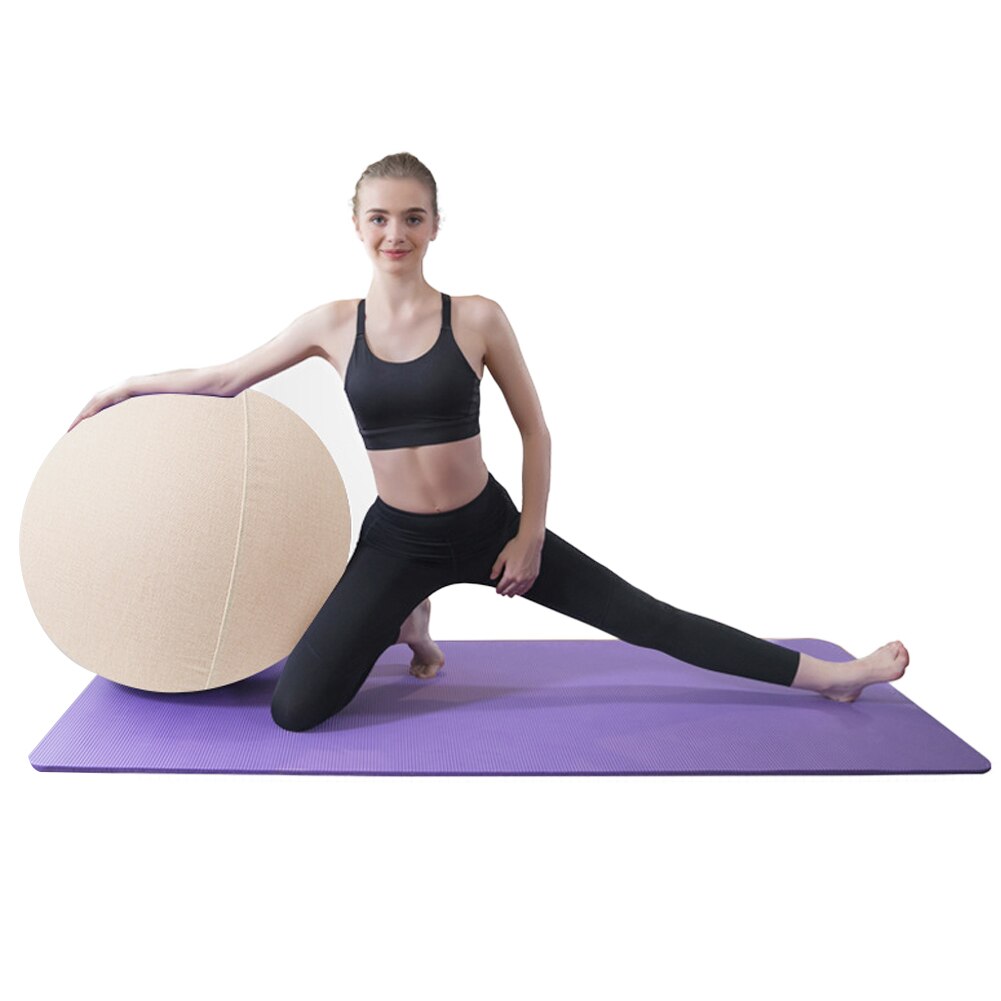 Stabiliteit Balance Ball Cover Training Bal Cover Yoga Bal Wrap Voor Thuis Pilates Gym Oefening Anti-Slip Cover 45/55/65/75Cm