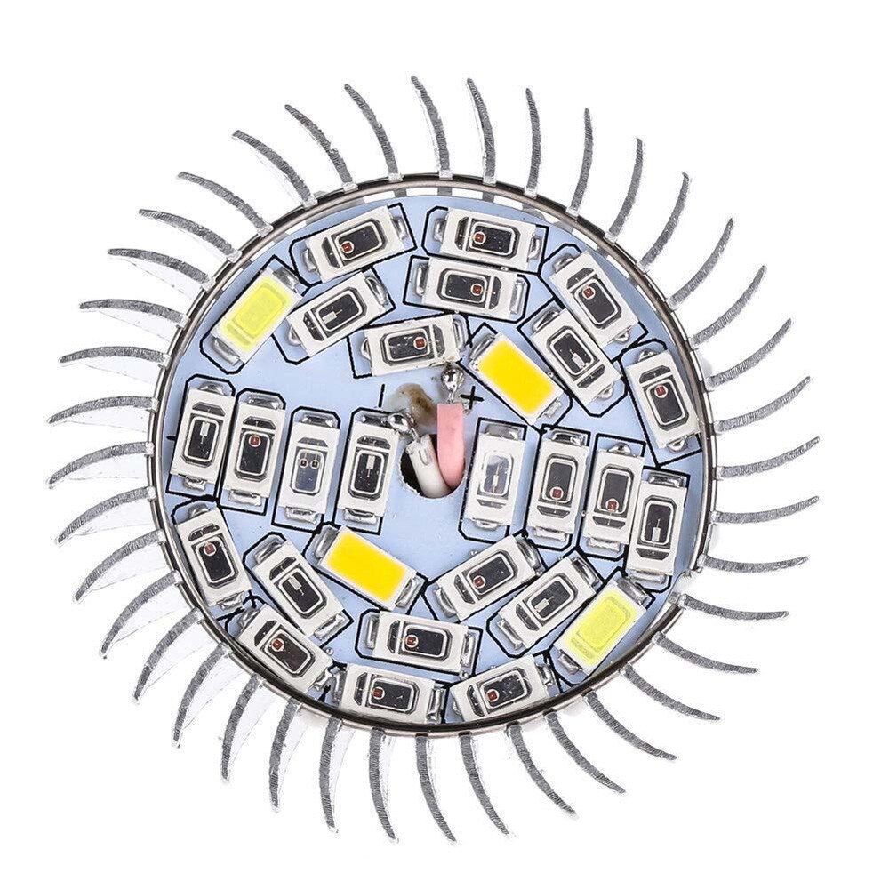 18w 28w ac 85-265v e27 led kweeklamp bloemzaad planten hydrocultuur kweeklamp lamp volspectrum plantenverlichting