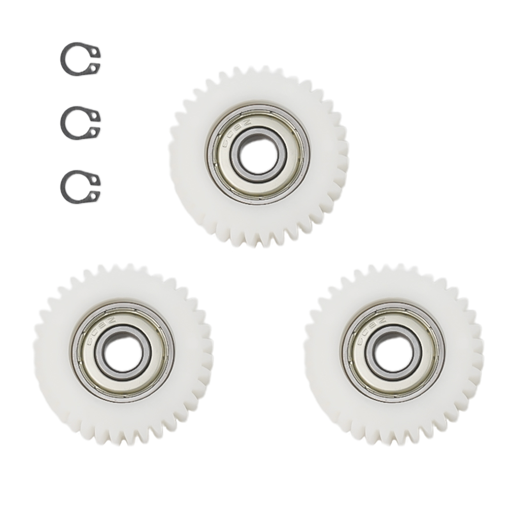 Motor de cubo de rueda de bicicleta, engranajes planetarios de 38x8x12mm, rodamiento de nailon, accesorios eléctricos para Motor Bafang, 3 uds., 36 dientes