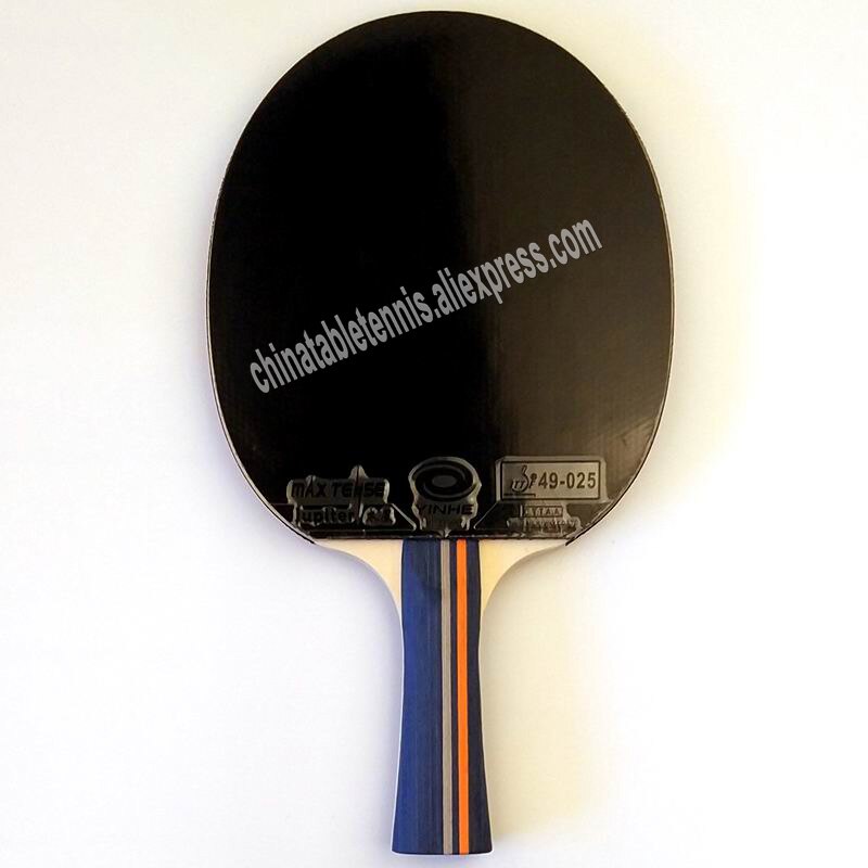 Raquette de Tennis de Table authentique Galaxy Yinhe 01B 01D, raquettes finies, boutons dans la raquette de sport, raquette de Ping-Pong