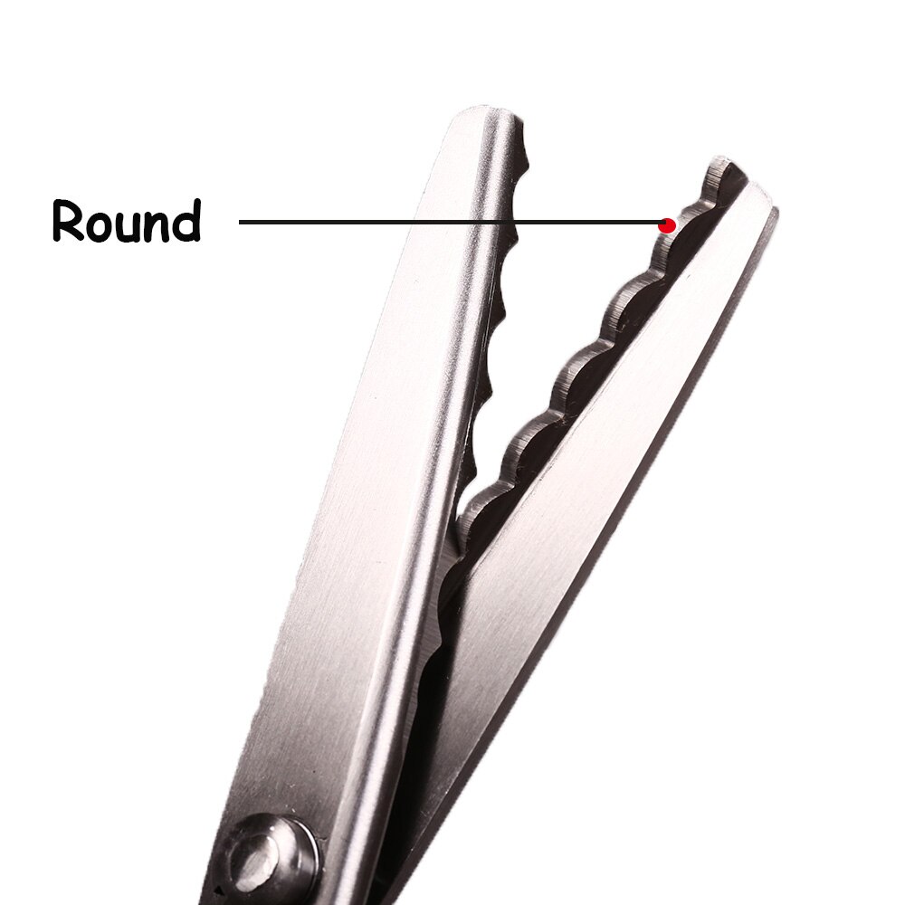 INNE Tailor Scissors Needlework Sewing Scissor Fabric Zigzag Shape Craft With Round Triangular teeth Tooth DIY Shears Leather