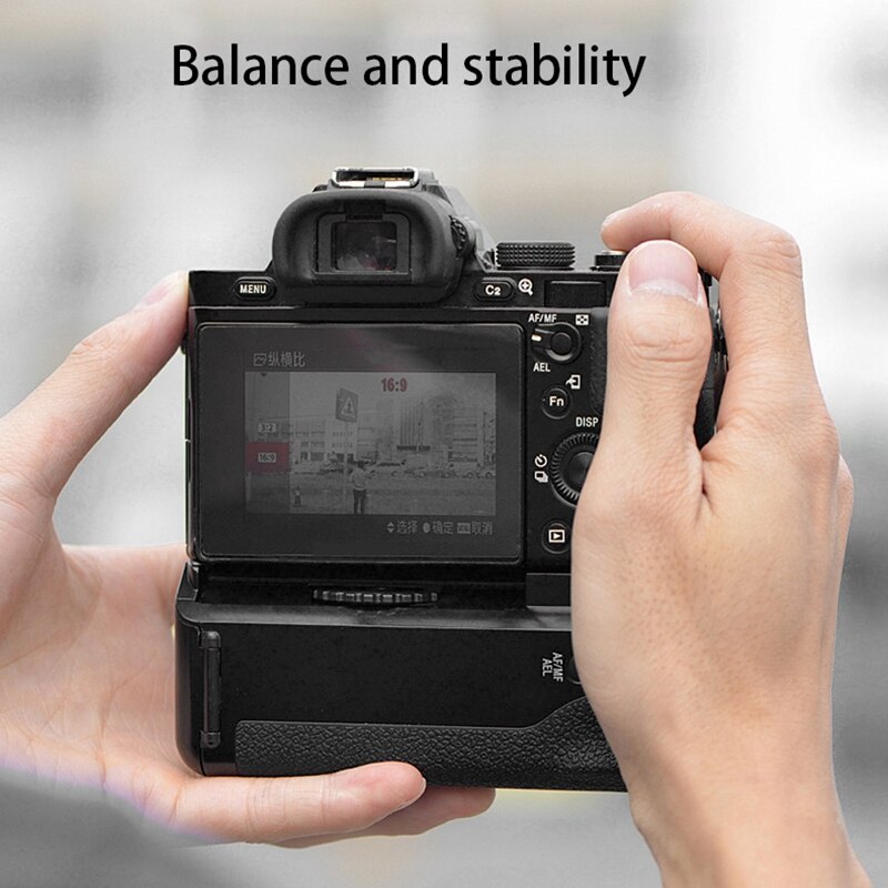 Vg -c1em camera verticale batterijgreep voor sony alpha  a7 a7r a7s
