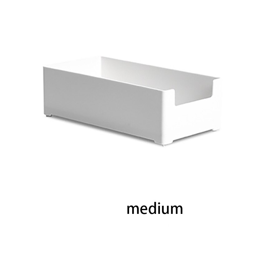 Combination Storage Drawer, Simple Plastic Drawer, Tableware Sorting Box, Stackable Desktop Sorting Debris Box: Medium