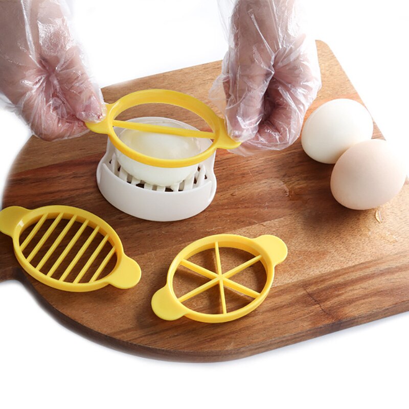 Egg Slicer Boiled Eggs Chopper Multi-Functional Safe Preserved Egg Soft Fruits Food Slicing Tool Home Restaurant Kitchen Gadgets